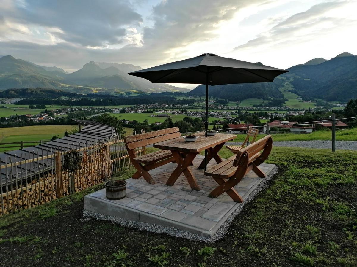Frankenhof Guest House Kossen Bagian luar foto